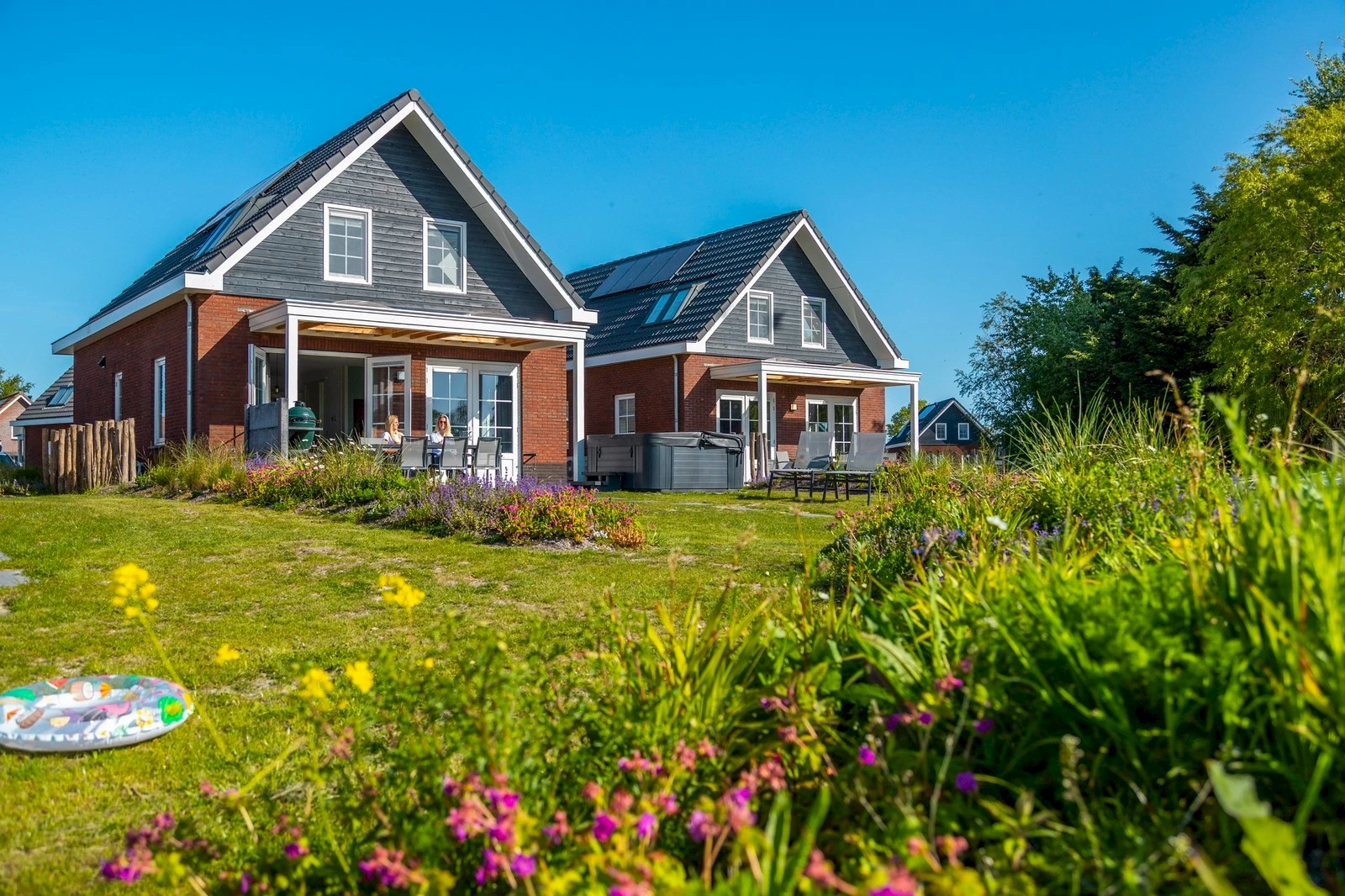 Watervilla met Jacuzzi (6 pers.)