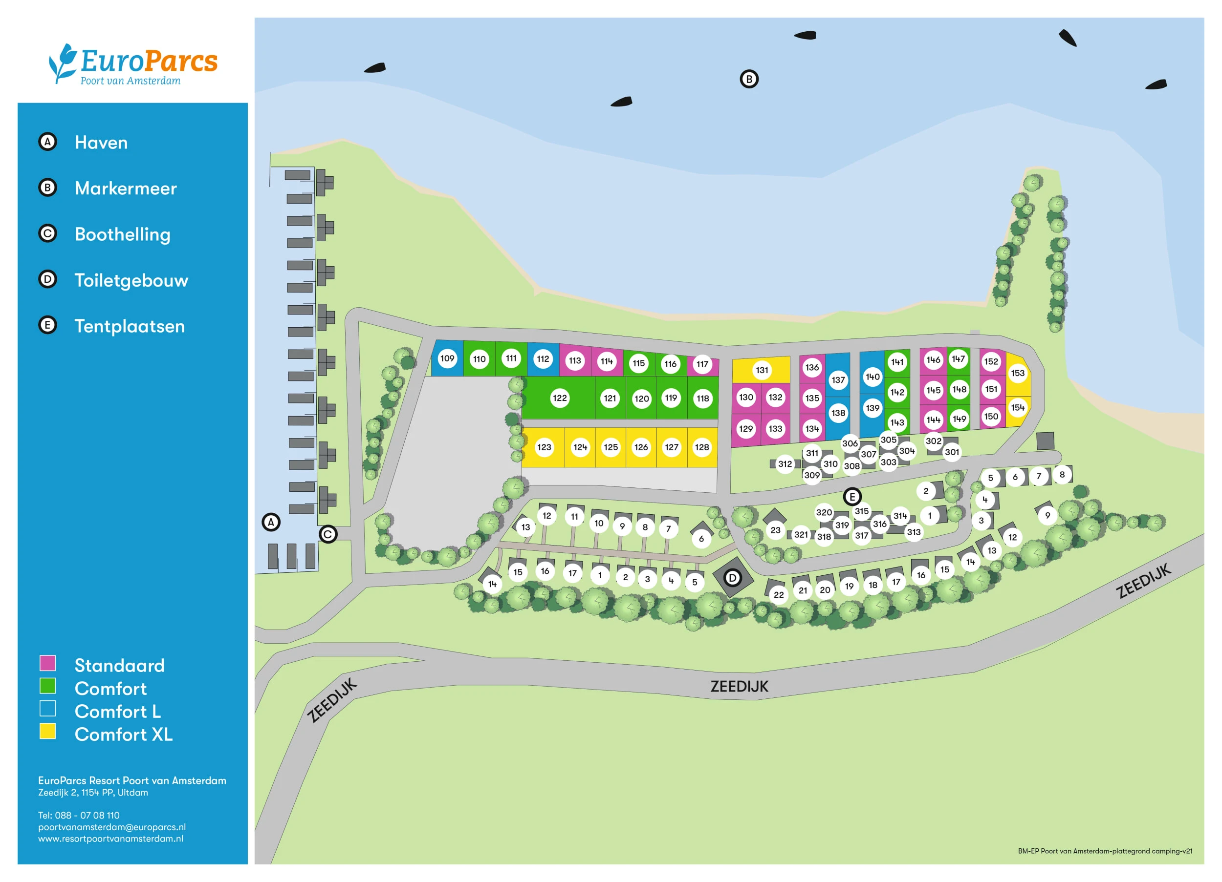 EuroParcs Camping en Jachthaven Uitdam