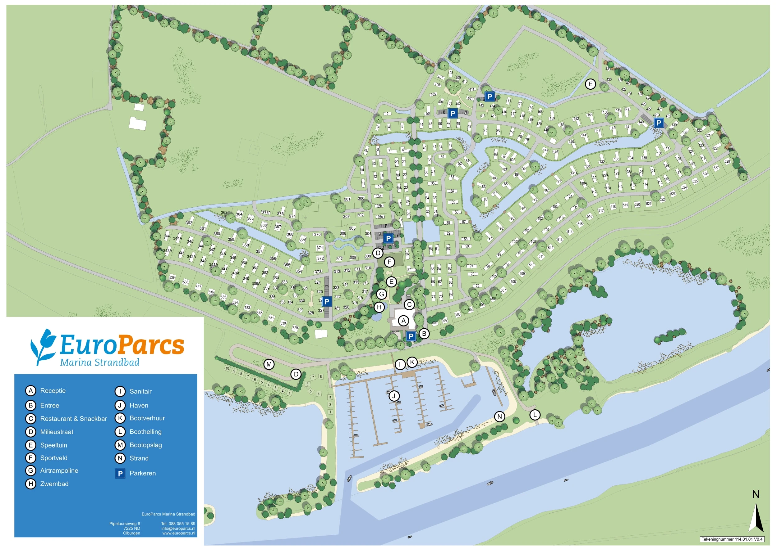 EuroParcs Marina Strandbad
