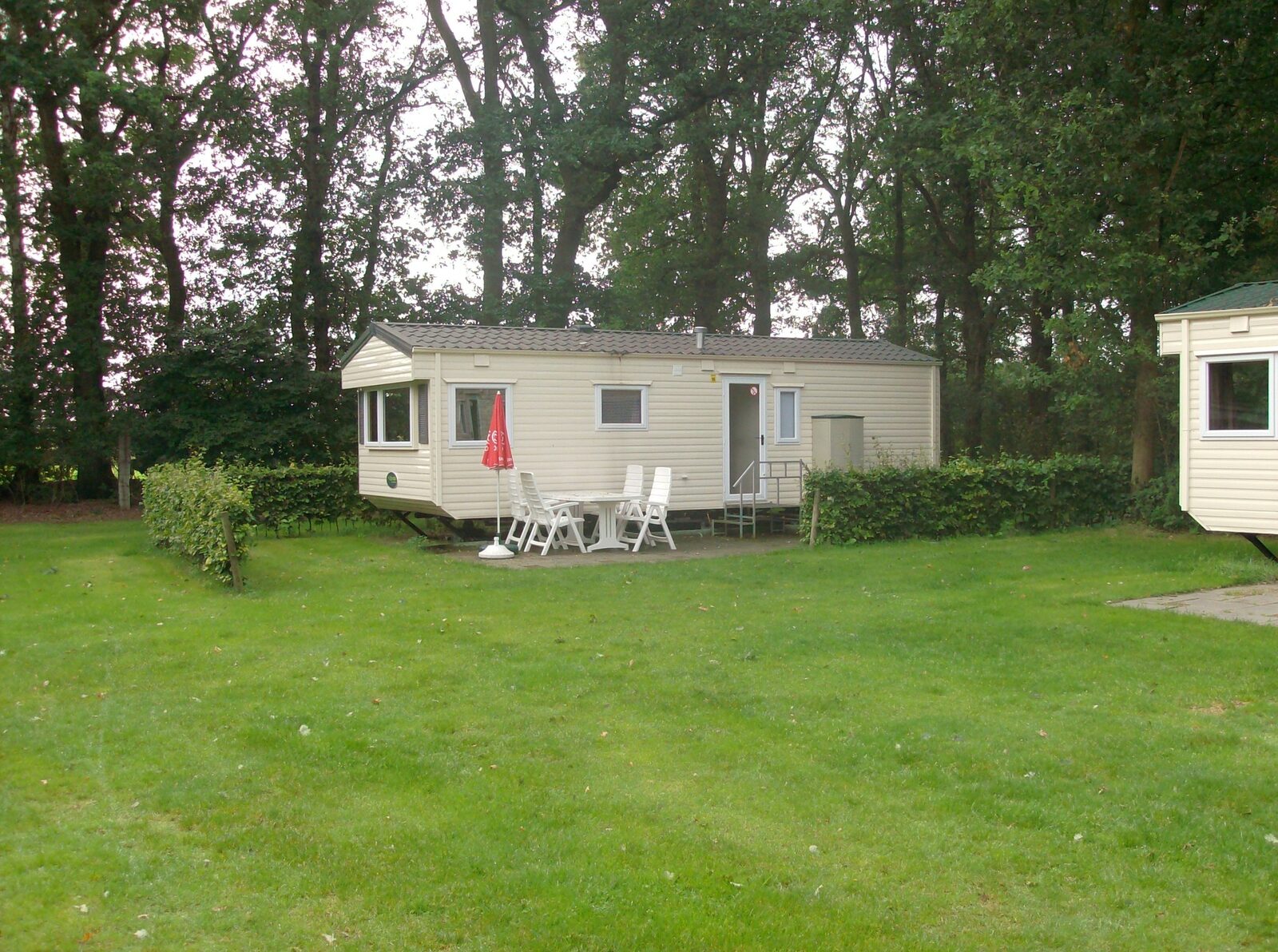 Luxe stacaravan Ekster 4 pers.